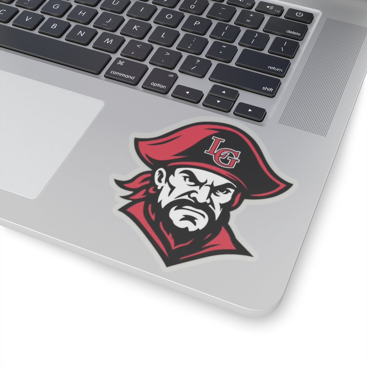 Pirate Mascot Sticker (Locust Grove)