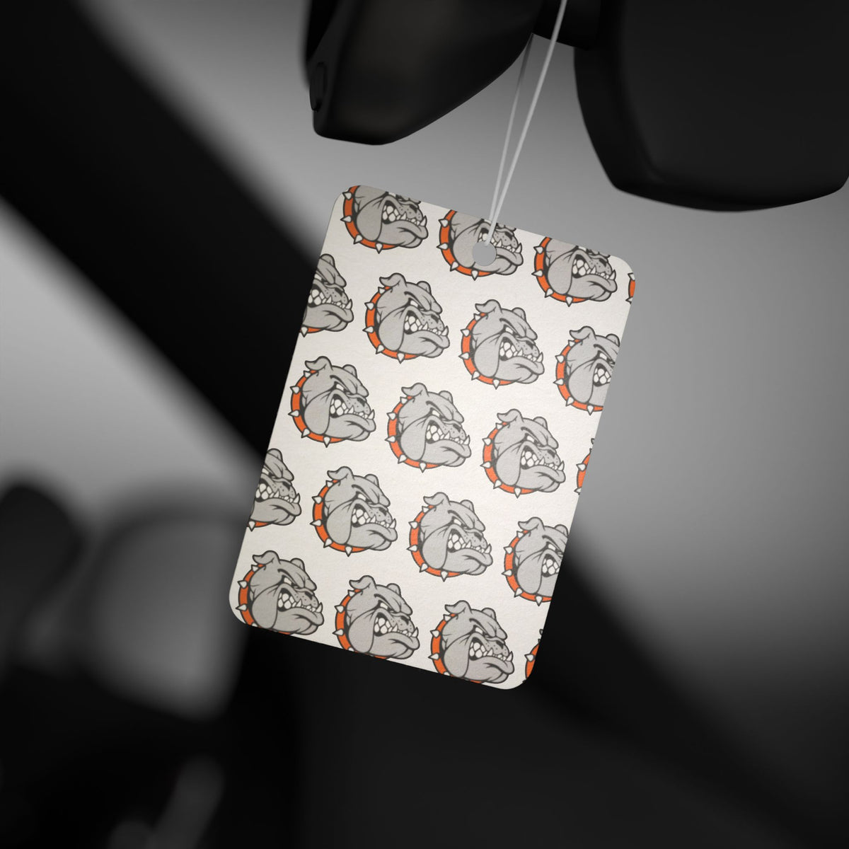 Bulldog Pattern Car Air Freshener
