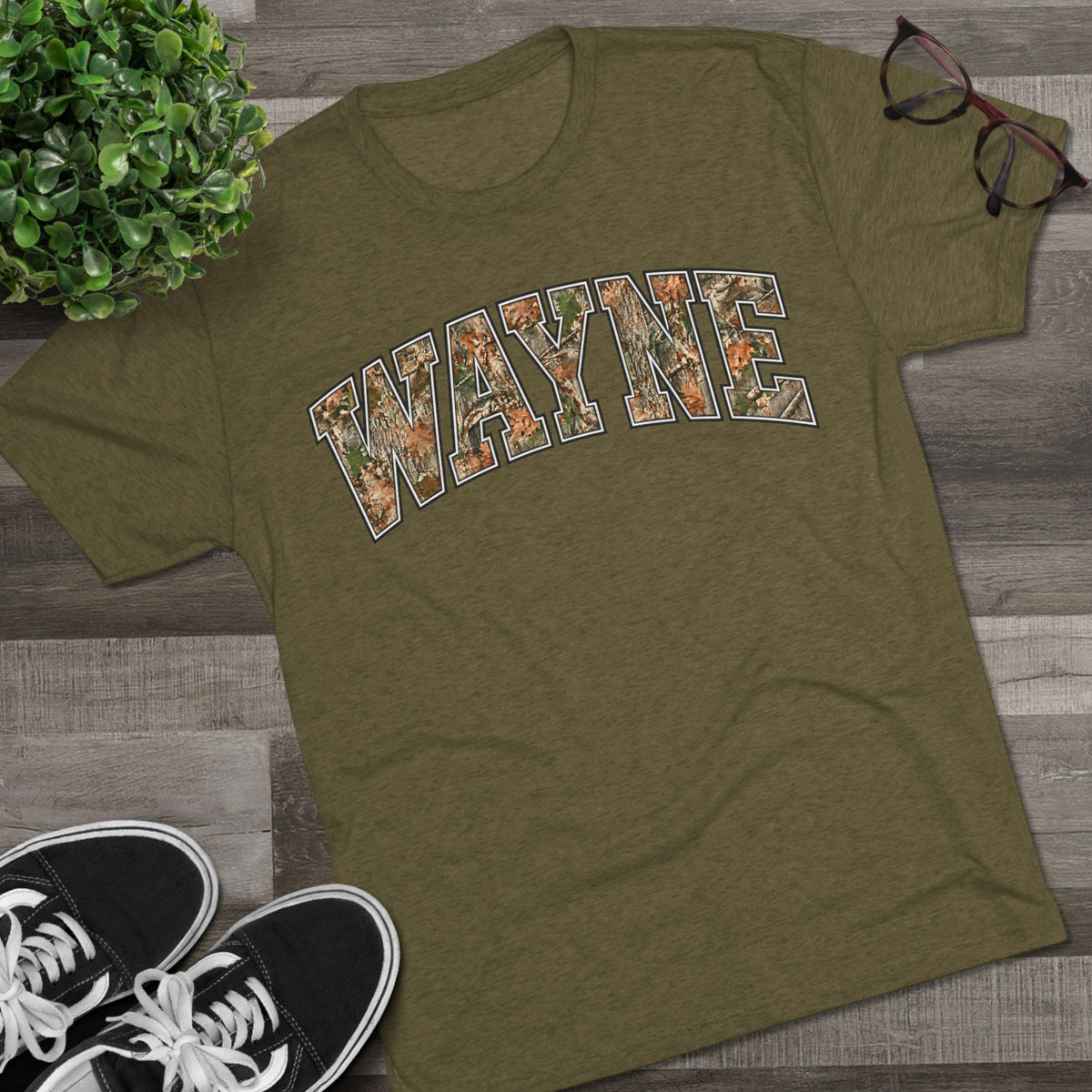 Wayne Camo Graphic Tee