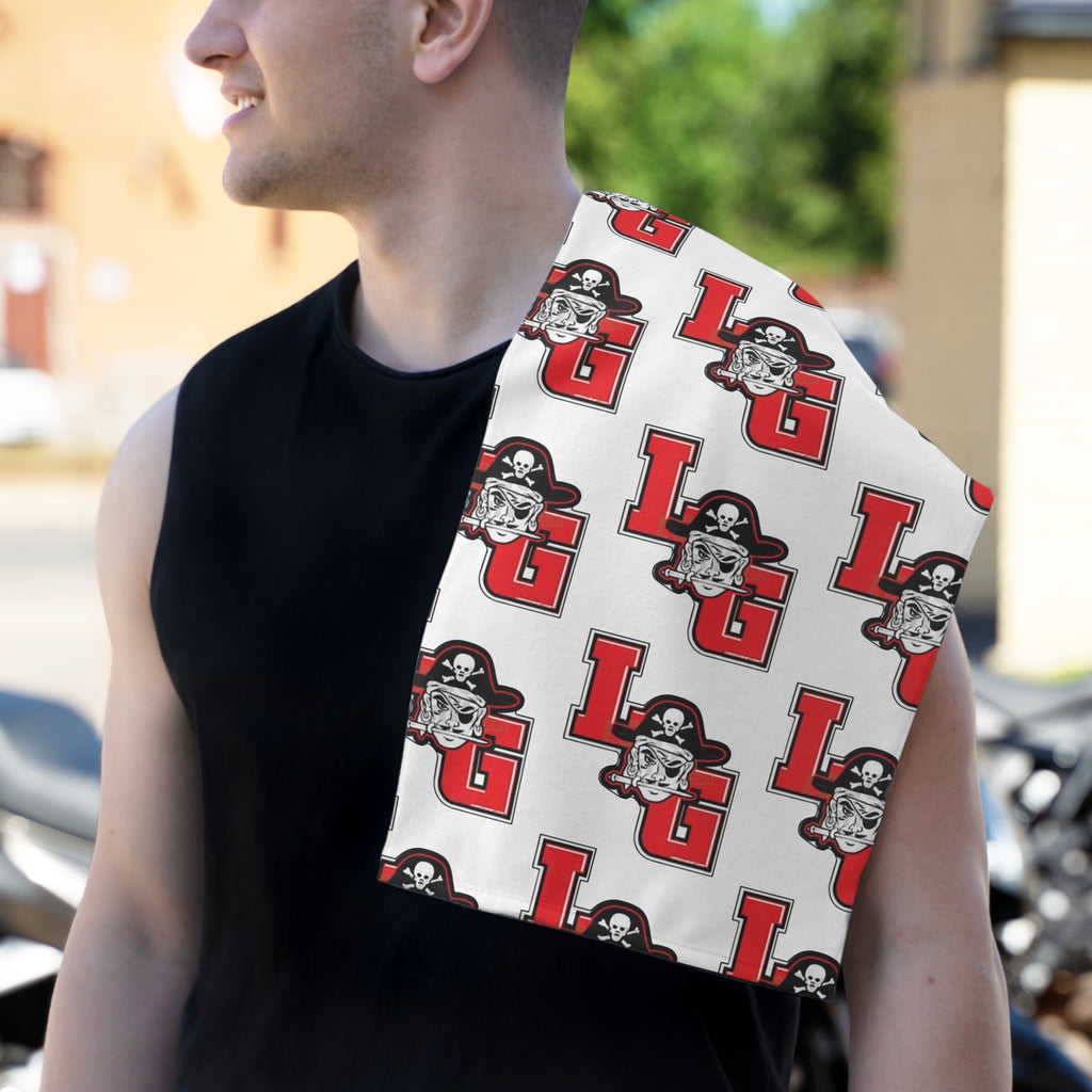 Pirate Mascot Rally Towel
