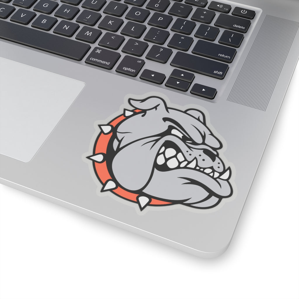 Bulldog Mascot Sticker