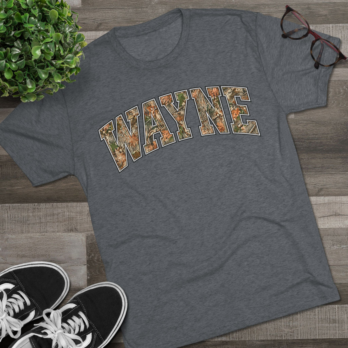 Wayne Camo Graphic Tee
